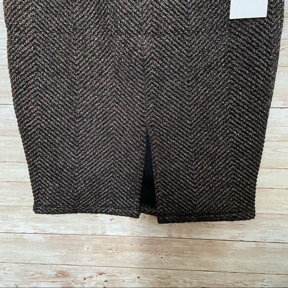 NWT Ali & Jay Dance Floor Two Piece Skirt Set Size Gold Metallic Vegas Size XS - Picture 7 of 13